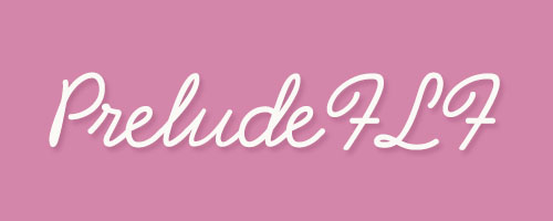 Calligraphy-PreludeFLF